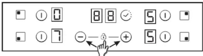 CANDY CH64DCT - YBeIuHHe / yMeHbIeHne MoUHOCTn HaPeBa - 1