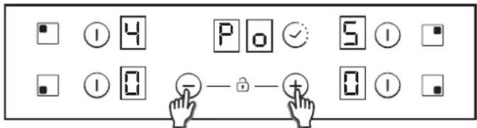 CANDY CH64DCT - Kako izbrati nivo chasovnega programiranja - 2