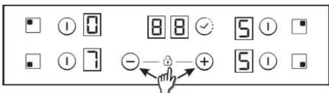 CANDY CH64DCT - Aumento/reduccion del nivel de potencia - 1