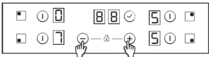 CANDY CH64DCT - Opzione Sicurezza Bambini - 1