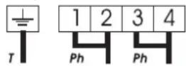 CANDY CH742B - Connection to the terminals on the terminal block - 3