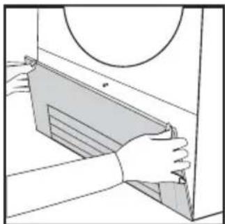 CANDY GCH 981NA2TS - To Clean the Condenser Filter - 1