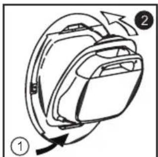 CANDY GCS 9913A1S - Wyjmowanie zbiornika - 3