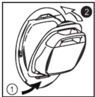 CANDY GCS 9913A1S - Para retirar el recipiente - 3