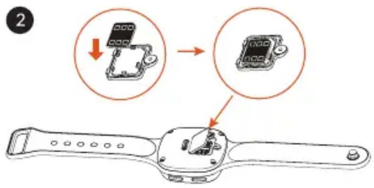 ALCATEL Move Time SW10 - Insertion de la nano SIM - 2