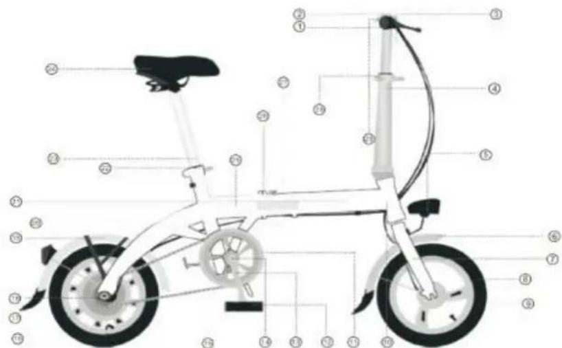 MPMAN EB7 - VELO ELECTRIQUE PLIABLE - 1