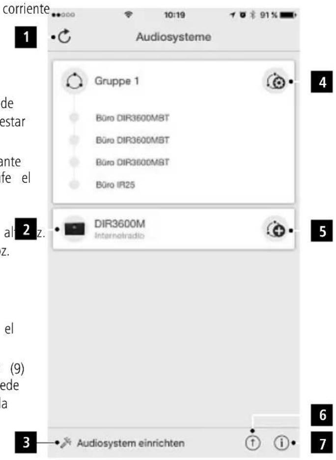 HAMA GC100MBT - Interfaz / estrutura de la pantalla de inicio UNDOK - 1