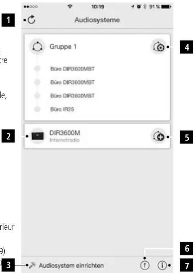 HAMA GC100MBT - Interface / disposition de l'écran de démarrage UNDOK - 1