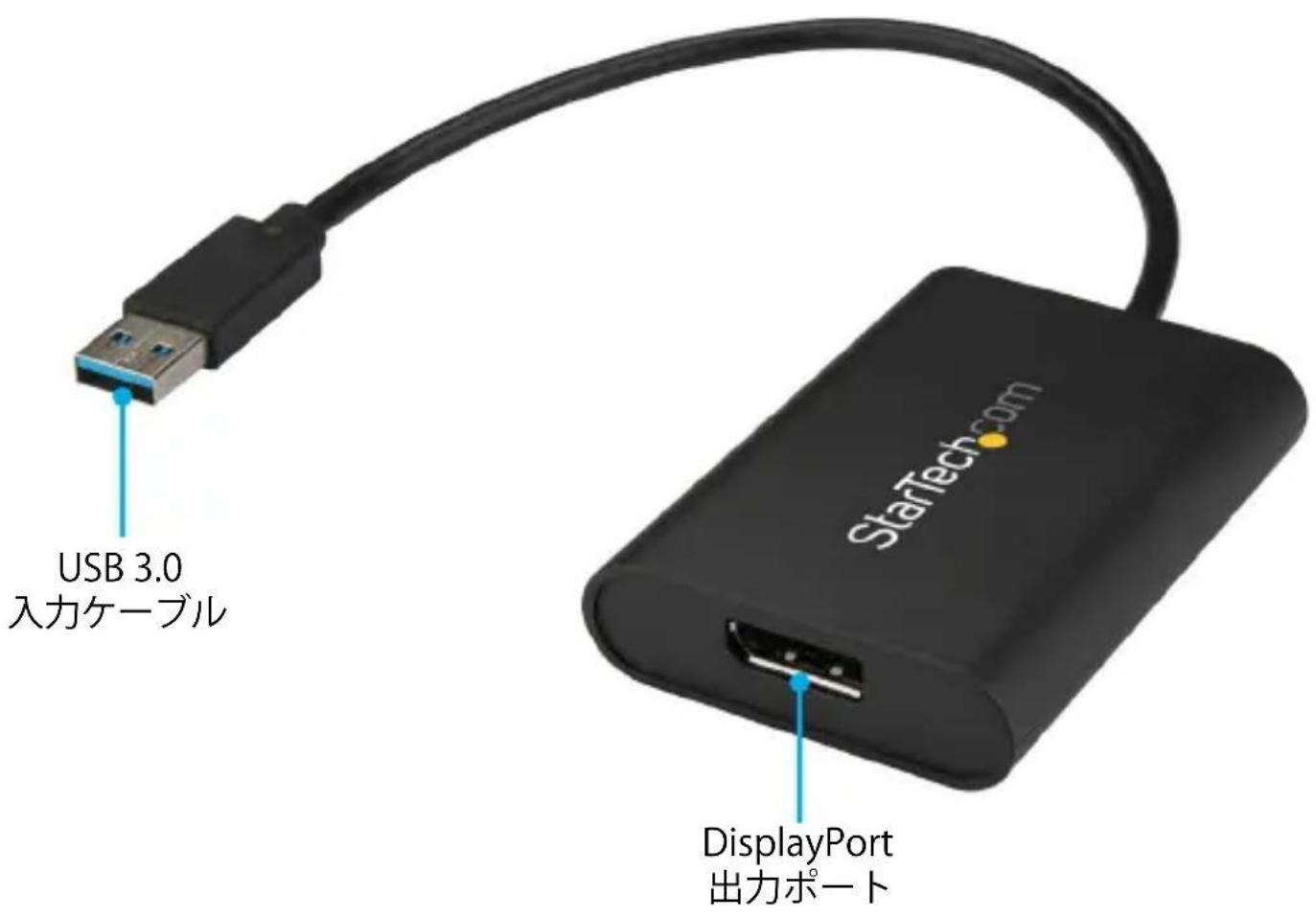 StarTech.com USB32DPES2 - 製品図 - 1