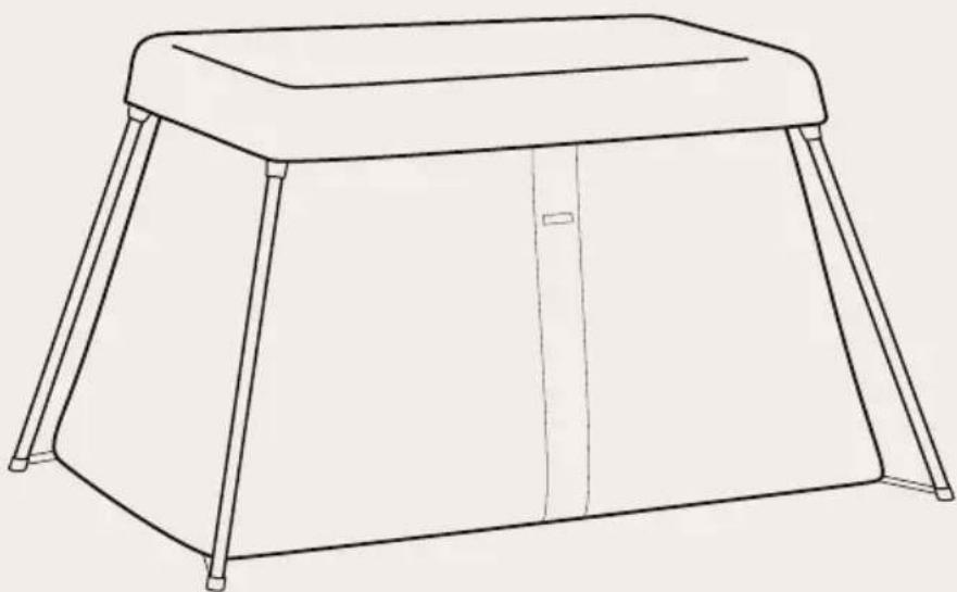 BabyBjörn Travel Crib Light - OWNER'S MANUAL GUIDE DE L'UTILISATEUR - 1