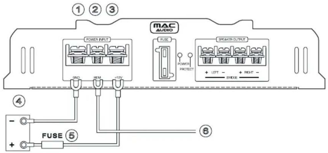MAC AUDIO MPExclusive 1.0 XL - 图5 操作斯尔特系入出力端子 - 1