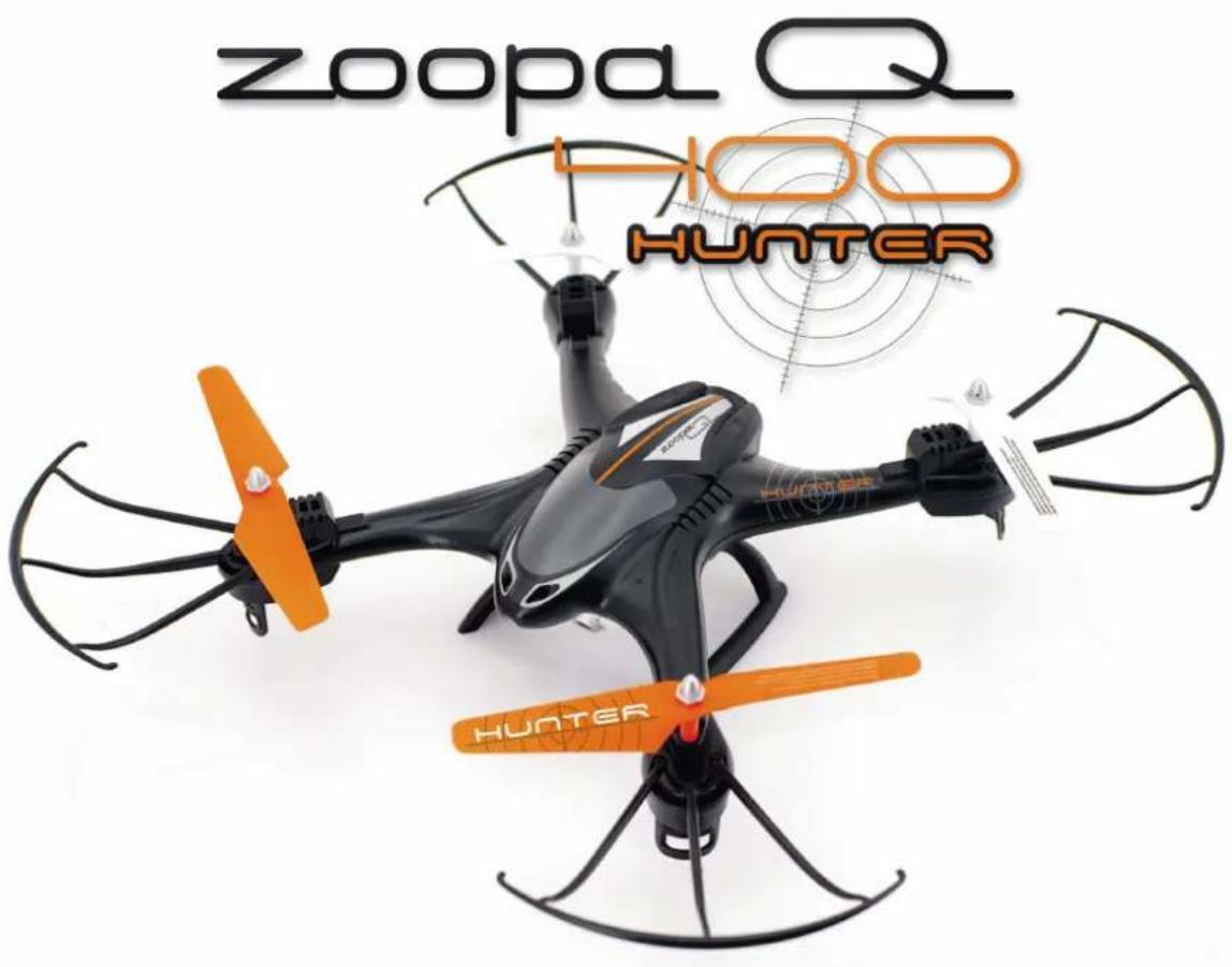 Acme Made zoopa Q400 HUNTER - Manual Please read carefully before use! - 1