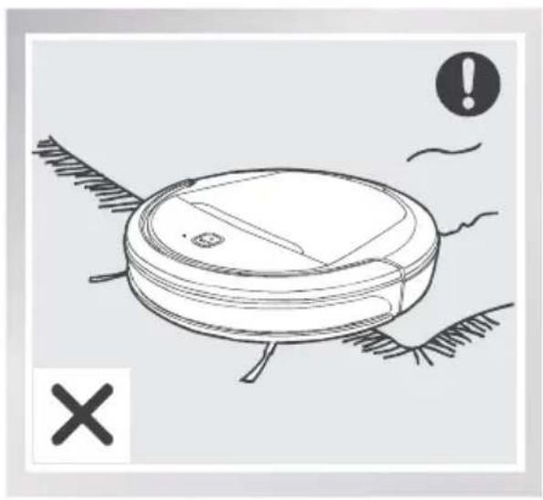 ECOVACS DEEBOT M81 PRO - Observaciones antes de limpiar - 2