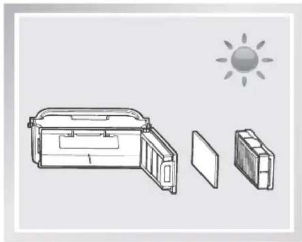 ECOVACS DEEBOT M81 PRO - Recipiente para el polvo y filtros - 4