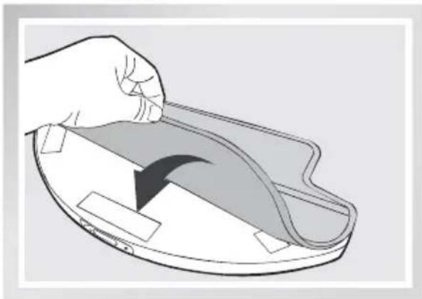 ECOVACS DEEBOT M81 PRO - Fixation du chiffon de nettoyage humide/sec avancé - 1