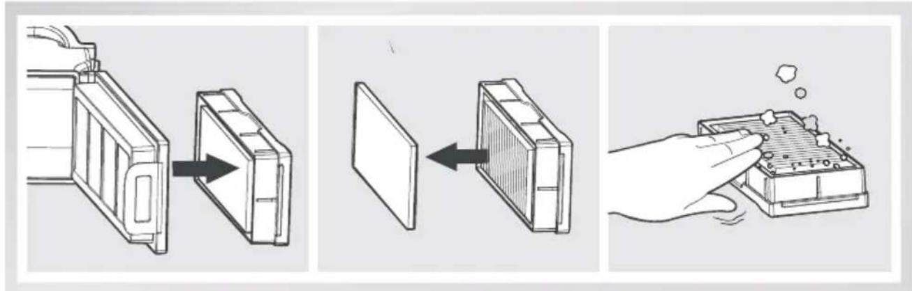 ECOVACS DEEBOT M81 PRO - Réservoir à poussière et filtres - 2