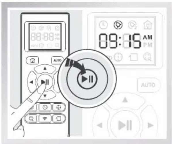 ECOVACS DEEBOT M81 PRO - Annulation de la planification de l'heure à l'aide de la télécommande - 2