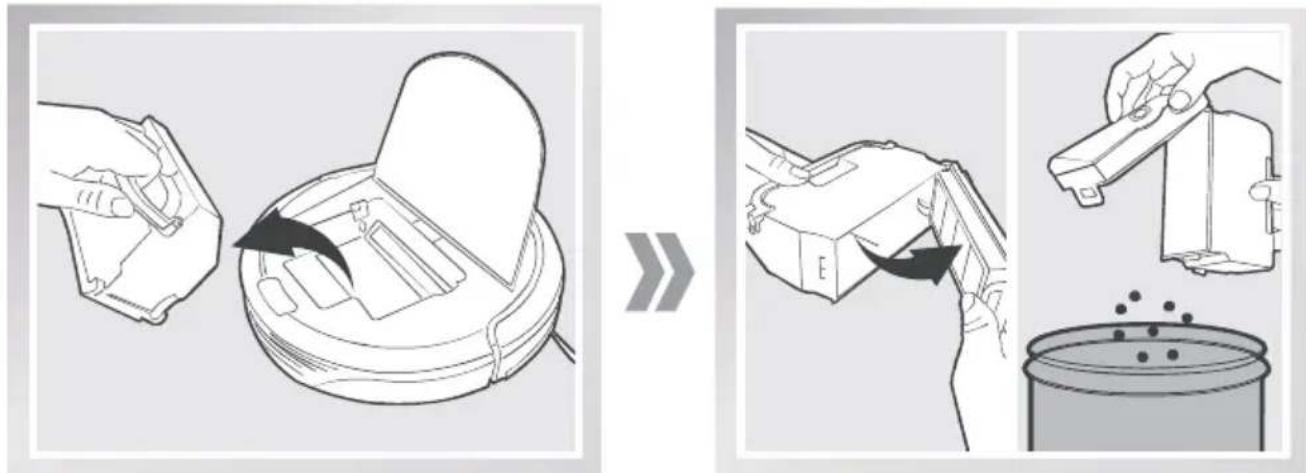 ECOVACS DEEBOT M81 PRO - Réservoir à poussière et filtres - 1