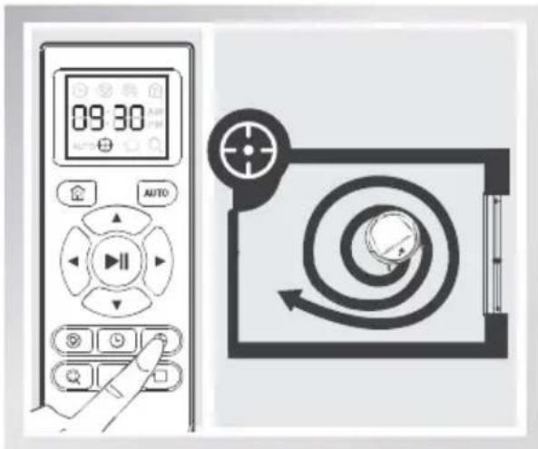 ECOVACS DEEBOT M81 PRO - Mode de nettoyage localisé (2 à 5 minutes) - 1