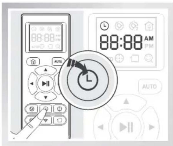 ECOVACS DEEBOT M81 PRO - Configuración de la hora actual - 1