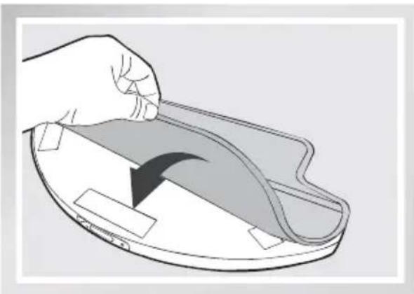 ECOVACS DEEBOT M81 PRO - Colocacion del paño de limpieza avanzado para humedecer y secar - 1