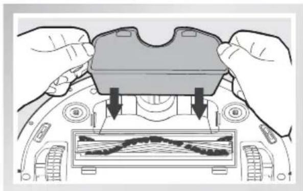 ECOVACS DEEBOT M81 PRO - Colocacion de la bateria - 1