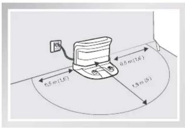 ECOVACS DEEBOT M81 PRO - Colocacion de la estacion dearga - 1