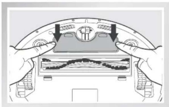ECOVACS DEEBOT M81 PRO - Colocacion de la bateria - 3