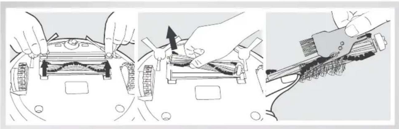 ECOVACS DEEBOT M81 PRO - Nettoyage de larosse principale - 1