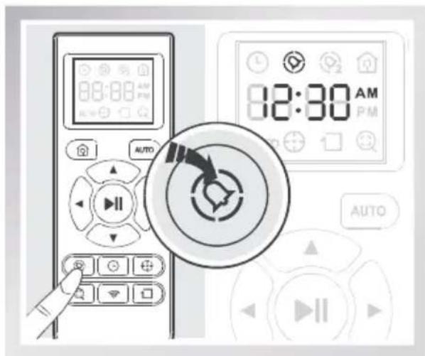 ECOVACS DEEBOT M81 PRO - Programación de la hora de limpieza mediante el mando a distancia - 1