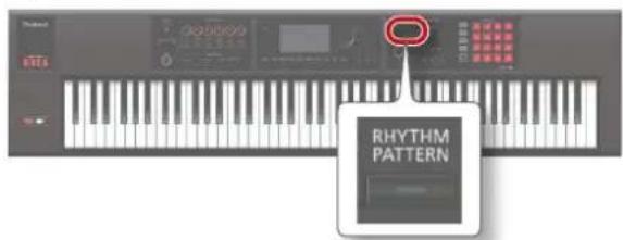 ROLAND FA06 - Sélectionner des motifs rythmiques - 1