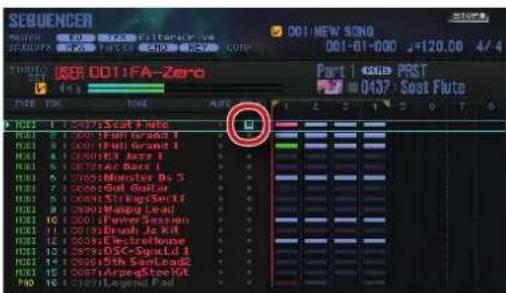 SEQUENCER D01 NEW SONO 001-01-00 2=120.00 4/4 USER 001:FA-Zero Part 1 PS13 PRST m 0437: Soat Flute P00 1 1=0.5%Scal F Noo P01 2 1=0.0%TnRt or RnRt 1 P02 3 1=0.0%TnRt Grand 1 P03 4 1=0.0%TnRt Jazz 1 P04 5 1=0.0%AC Back P05 6 1=0.0%Sbulator Brc 5 P06 7 1=0.0%Gut Guitar P07 8 1=0.0%StriageSecl P08 9 1=0.0%Maging Lead P09 10 1=0.0%Pavem Session P10 11 1=0.0%Brush Jr Hit P11 12 1=0.0%ElectroHouse P12 13 1=0.0%DSC-SignLd P13 14 1=0.0%SDI-SanLoad2 P14 15 1=0.0%ArgeSteeIGt P15 16 1=0.0%Legend Fod