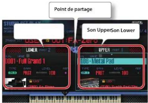 Point de partage Son UpperSon Lower LOWER PART 2 1001: Full Grand 1 TYPE GRAVE LEVEL AND FIRST 100 1001 An Grange UPPER PART 1 100 - Metal Pad TYPE GRAVE LEVEL AND FIRST 100 1001 (FAT) Pitch Pad/Star