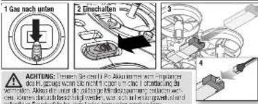 Blade Inductrix FPV RTF - Einsetzen der Senderbatterien (RTF) - 2