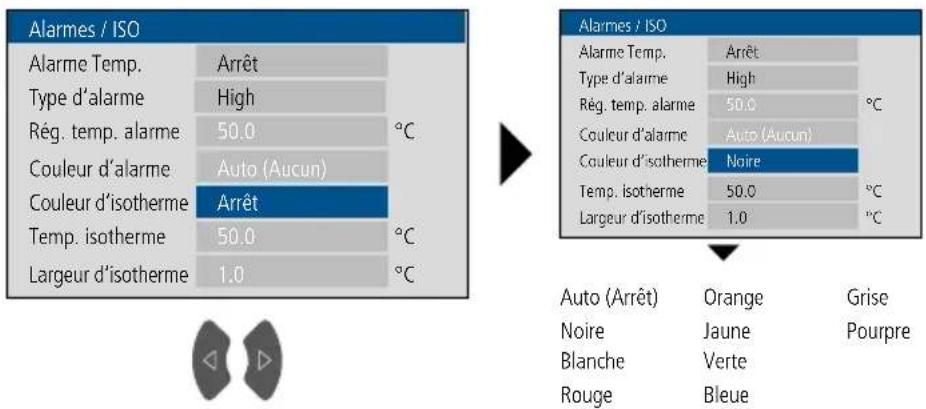 Laserliner ThermoXplorer Pro - Fonctions des isothermes - 1