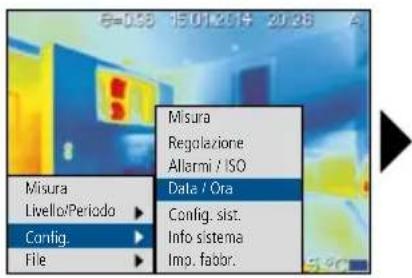 Laserliner ThermoXplorer Pro - Impostazioni generali: Data / Ora - 1