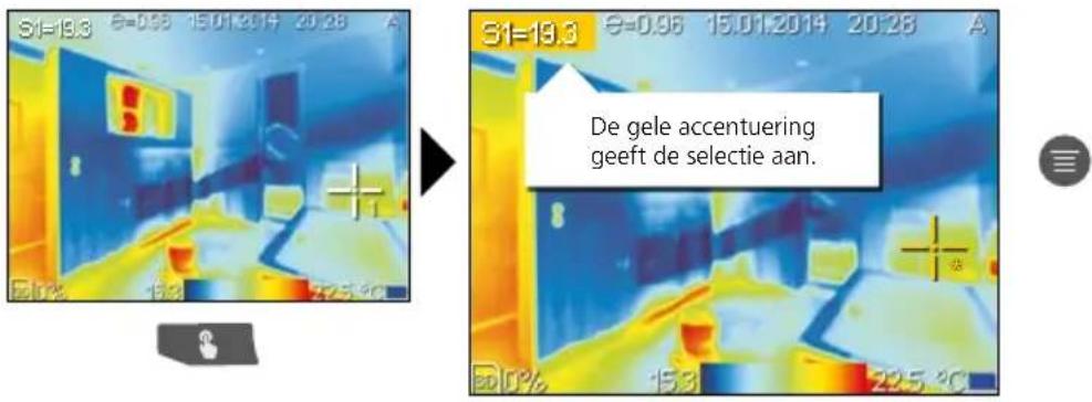 Laserliner ThermoXplorer Pro - Meetpunten / parameters - 1