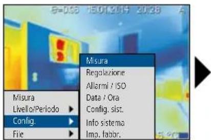 Laserliner ThermoXplorer Pro - Impostazioni specifiche di misurazione: Impostazioni di misura - 1