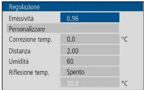 Laserliner ThermoXplorer Pro - Impostazione del grado di emissione individuale - 1