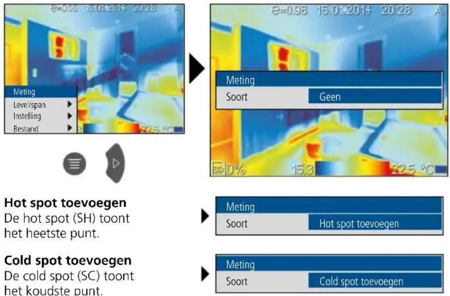 Laserliner ThermoXplorer Pro - Hot spot en cold spot - 1
