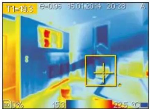 Laserliner ThermoXplorer Pro - Area measurement / parameters - 3