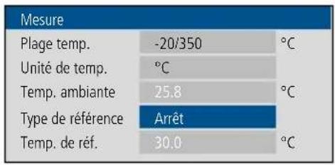 Laserliner ThermoXplorer Pro - Réglage de la température de référence - 1