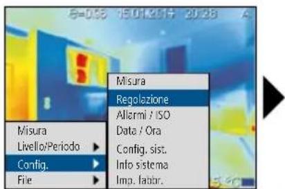 Laserliner ThermoXplorer Pro - Impostazioni specifiche di misurazione: Impostazioni - 1