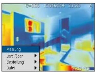 Laserliner ThermoXplorer Pro - Messspezifische Einstellungen: Messung - 1
