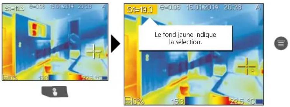 Laserliner ThermoXplorer Pro - Points de mesure / Paramètres - 1