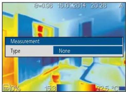 Laserliner ThermoXplorer Pro - Measurement-specific settings: Measurement - 4