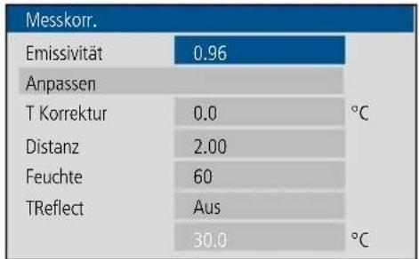 Laserliner ThermoXplorer Pro - Individuellen Emissionsgrad einstellen - 1