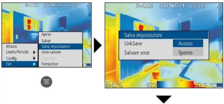 Laserliner ThermoXplorer Pro - Impostazione della ripresa - 1