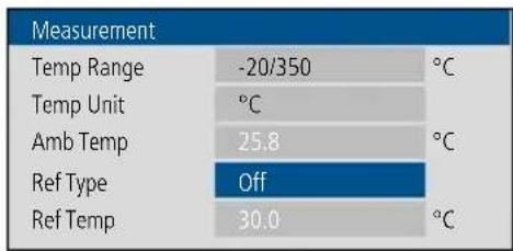Laserliner ThermoXplorer Pro - To set reference temperature - 1