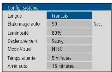Laserliner ThermoXplorer Pro - Réglage de la langue du menu DE/GB/FR/ES/IT/PT/RU - 1